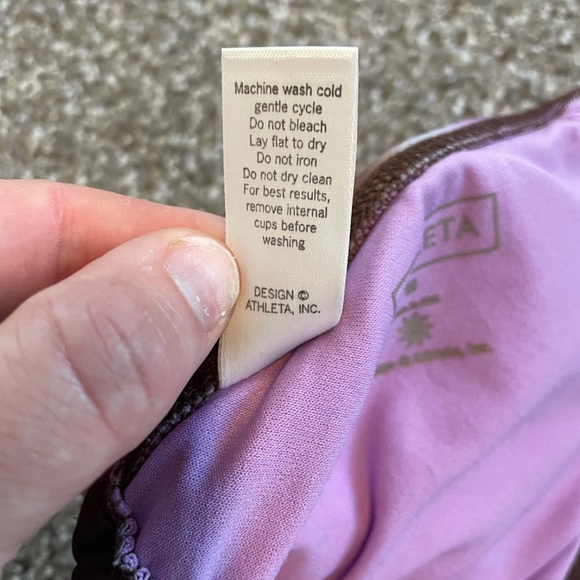 Athleta Tie Die Triangle Bikini Top - Picture 4 of 4